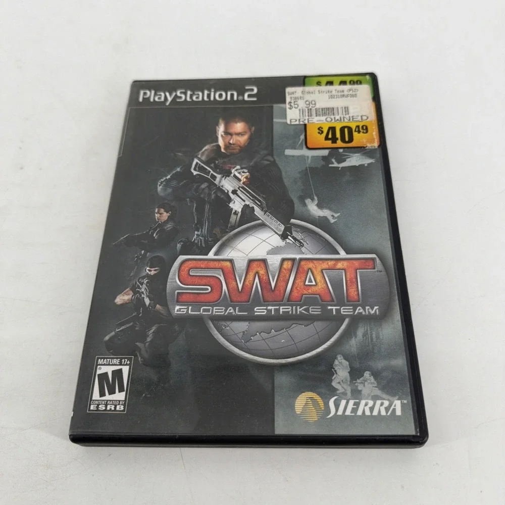 SWAT Global Strike Team - PlayStation 2 PS2 - CIB